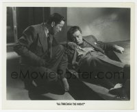 9y617 VINCENT SHERMAN signed TV 8x10 still R1960s All Through The Night director, Bogart & Lorre!