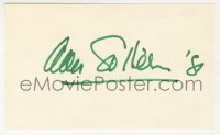 9y633 ANN SOTHERN signed 3x5 index card 1981 it can be framed & displayed with a repro still!