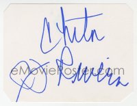 9y643 CHITA RIVERA signed 4x6 index card 1980s it can be framed & displayed with a repro still!