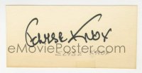 9y649 ELYSE KNOX signed 2x4 index card 1940s can be framed with the included REPRO still!