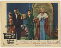 9y154 AUNTIE MAME signed LC #4 1958 by Rosalind Russell, who's on stage taking her curtain call!
