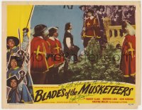 9y157 BLADES OF THE MUSKETEERS signed LC #8 1953 by Robert Clarke, who is D'Artagnan, Boetticher!