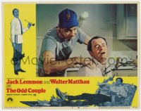 9y164 ODD COUPLE signed LC #2 1968 by Jack Lemmon, who's getting a shoulder rub from Walter Matthau!