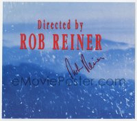 9y389 ROB REINER signed 7x8 poster piece 1990s from Misery, can be framed with a still or repro!