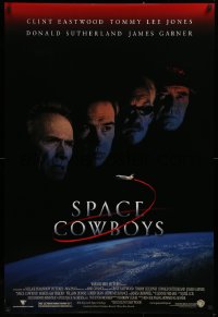 9y130 SPACE COWBOYS signed DS 1sh 2000 by Jack N. Green, who was director of photography!