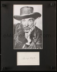 9y248 HOPALONG CASSIDY 5 signed cut album pages 1950 by William Boyd, Hayes, Hayden, Ellison, Clyde