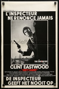 9z665 ENFORCER Belgian 1977 best c/u of Clint Eastwood as Dirty Harry by Bill Gold!