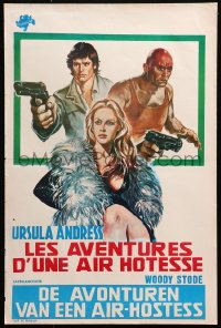 9z706 LOADED GUNS Belgian 1974 Colpo in Canna, completely different art of sexy Ursula Andress!