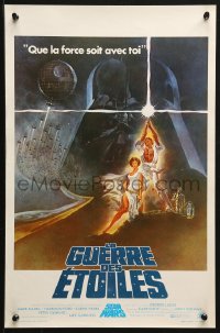 9z750 STAR WARS Belgian 1977 George Lucas classic sci-fi epic, great art by Tom Jung!