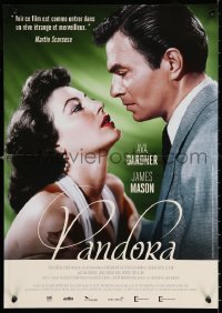 9z826 PANDORA & THE FLYING DUTCHMAN French 17x24 R2013 different close up of Mason & Ava Gardner!