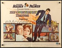 9z330 COUNTERFEIT TRAITOR 1/2sh 1962 art of William Holden & Lilli Palmer by Howard Terpning!