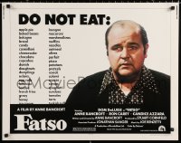 9z352 FATSO 1/2sh 1980 Dom DeLuise goes on a diet, hilarious best image, directed by Anne Bancroft!