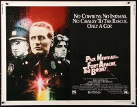 9z362 FORT APACHE THE BRONX 1/2sh 1981 Paul Newman, Edward Asner & Ken Wahl as New York City cops!