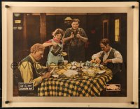 9z381 HOMESPUN VAMP 1/2sh 1922 country girl May McAvoy pouring coffee for men, ultra-rare!