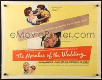 9z418 MEMBER OF THE WEDDING 1/2sh 1953 Miss Julie Harris becomes a woman in the middle of a kiss!