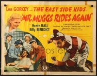 9z424 MR MUGGS RIDES AGAIN 1/2sh 1945 horse jockey Leo Gorcey, Huntz Hall & The East Side Kids!