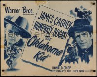 9z439 OKLAHOMA KID 1/2sh R1943 James Cagney & Humphrey Bogart in the bloodiest feud of the West!