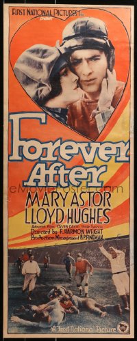 9z101 FOREVER AFTER insert 1926 Hughes quits football to join military & love Mary Astor, rare!