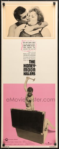 9z117 HONEYMOON KILLERS insert 1970 anti-romantic Shirley Stoler & Tony Lo Bianco, different!