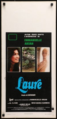 9z911 FOREVER EMMANUELLE Italian locandina 1976 different images of sexy Annie Belle as Laure!