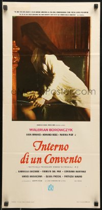 9z998 WITHIN A CLOISTER Italian locandina 1978 Borowczyk's Interno di un convento, nunsploitation!