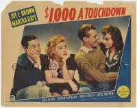 1a236 $1,000 A TOUCHDOWN LC 1939 football player Joe E. Brown & Martha Raye with Hartley & Mathews!