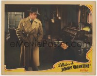 1a255 AFFAIRS OF JIMMY VALENTINE LC 1942 great image of George E. Stone w/ Dennis O'Keefe!