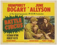 1a278 BATTLE CIRCUS LC #7 1953 Humphrey Bogart & June Allyson in the Korean War!