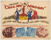 1a017 CALL ME MADAM TC 1953 Ethel Merman, Donald O'Connor & Vera-Ellen sing Irving Berlin songs!