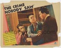 1a378 CRIME NOBODY SAW LC 1937 Lew Ayres is a writer who must solve a murder mystery, Pallette!