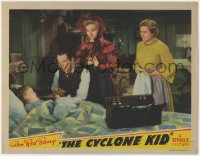 1a386 CYCLONE KID LC 1942 western cowboy hero Don Red Barry and Lynn Merrick over sick child!