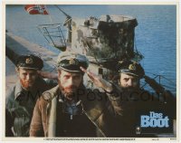1a394 DAS BOOT LC #6 1982 great close up of Jurgen Prochnow & officers saluting by submarine!