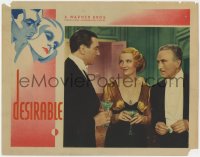 1a398 DESIRABLE LC 1934 wonderful portrait of Verree Teasdale talking with dapper George Brent!