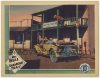 1a403 DIAMOND TRAIL LC 1932 great image of western cowboy stuntman leaping into car from balcony!