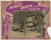 1a408 DIRTY GERTIE FROM HARLEM USA LC 1946 Francine Everette in black version of Sadie Thompson!