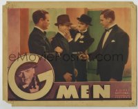 1a467 G-MEN LC 1935 Barton MacLane & his thugs in tuxedos hold James Cagney at gunpoint!