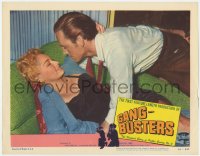 1a469 GANG BUSTERS LC #3 1954 Myron Healey and very sexy blonde, based on hit TV and radio show!