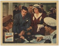 1a470 GATEWAY LC 1938 official hands passport to sexy Arleen Whelan with Don Ameche!