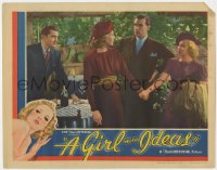1a480 GIRL WITH IDEAS LC 1937 great image of Wendy Barrie with Walter Pidgeon, Taylor & Kent!