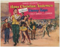 1a062 HANS CHRISTIAN ANDERSEN TC 1953 art of Danny Kaye playing w/invisible flute w/characters!