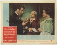 1a517 HEIRESS LC #8 1949 William Wyler, Olivia de Havilland, Montgomery Clift & Miriam Hopkins!