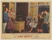 1a525 HIGH SOCIETY LC #6 1956 Frank Sinatra, Bing Crosby, Grace Kelly, Celeste Holm & others!