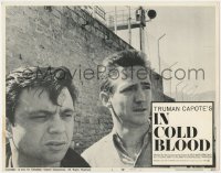 1a556 IN COLD BLOOD LC #1 1967 c/u of Robert Blake & Scott Wilson, from Truman Capote novel!