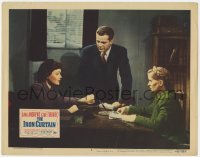 1a564 IRON CURTAIN LC #3 1948 cool image of Gene Tierney with Dana Andrews & old lady!