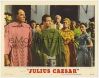 1a577 JULIUS CAESAR LC #5 1953 Marlon Brando as Mark Antony, Louis Calhern, sexy Greer Garson!