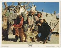 1a586 KID BLUE LC #4 1973 great image of Dennis Hopper posing with three Native Americans!