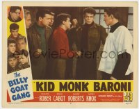 1a588 KID MONK BARONI LC #6 1952 young Leonard Nimoy as two-fisted priest in his first movie!
