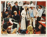 1a685 MYRA BRECKINRIDGE LC #8 1970 John Huston & Mae West in white outfits & cowboy hats!