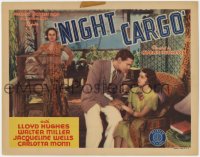 1a119 NIGHT CARGO TC 1936 Lloyd Hughes, Bishop, a fascinating mystery drama of the tropics!