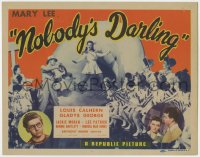 1a121 NOBODY'S DARLING TC 1943 America's Little Sister Mary Lee, directed by Anthony Mann!